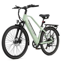 Bicicleta Eléctrica Bekup V2 250 W 36 V 14,5 Ah 75 km Shimano 7 Velocidades 26" Paso Bajo