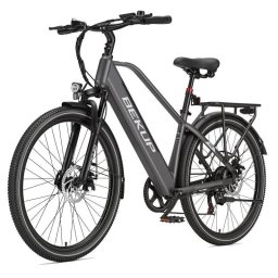 Bicicleta Eléctrica Bekup V2 Paso Bajo 250W 36V 14,5Ah 75 km Shimano 26