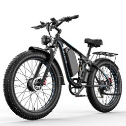 Bicicleta Eléctrica E-Bycco EB7 Pro Doble Motor 1000 W x2 52V 23 Ah 26" Todoterreno