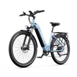 Bicicleta Eléctrica OneSport WT05 250W 36V 18,2Ah 27,5" Azul