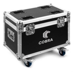 Flight Case BeamZ Professional FC4COBRA para 4 Cabezas Móviles Cobra