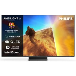 TV Philips QLED 65PQS8701 65" 4K UltraHD 60Hz Smart TV Titan OS HDR10+ Ambilight