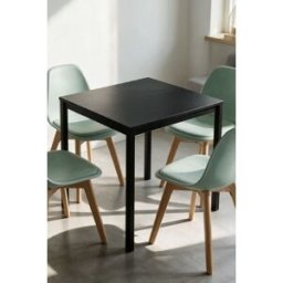RegalosMiguel Mesa Comedor Dino 75 cm - Madera Natural