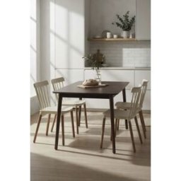 RegalosMiguel Mesa Derva Rectangular 120x75 cm Madera - Madera oscura