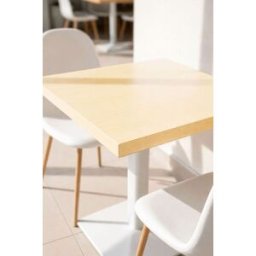RegalosMiguel Mesa Kuat White 60 cm - Madera clara