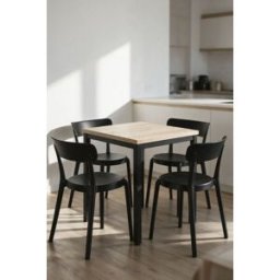 RegalosMiguel Mesa Friso Cuadrada 70 cm - Negro