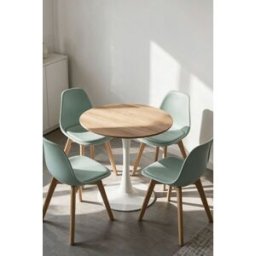RegalosMiguel Mesa Kolio 60 cm - Madera clara