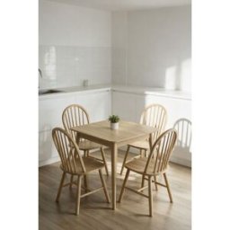RegalosMiguel Mesa Kadro Cuadrada 70 cm Madera - Madera clara