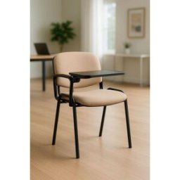 RegalosMiguel Pack 4 Sillas Ofis con Pala - Crema