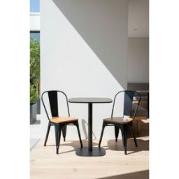 RegalosMiguel Mesa Sunset 70 cm - Negro