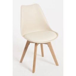 RegalosMiguel Pack 6 Sillas Synk Basic - Crema