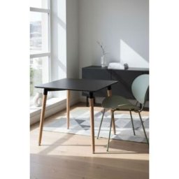 RegalosMiguel Mesa Tower Cuadrada 70 cm - Negro