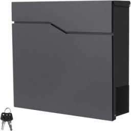 ML-Design Buzón correo exterior moderno acero antracita
