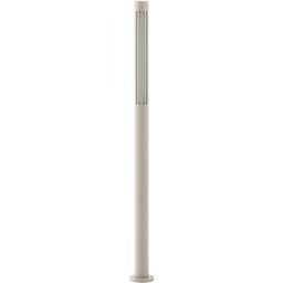 Lindby Lámpara led para exterior de aluminio gris