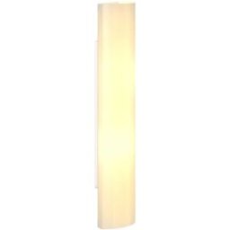 Lindby Lámpara de pared de vidrio blanco