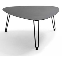 Oviala Mesa de centro de jardín 76x74x37cm - atoll