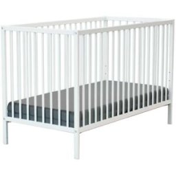 Webaby Cuna bebe madera blanco 60 x 120 cm