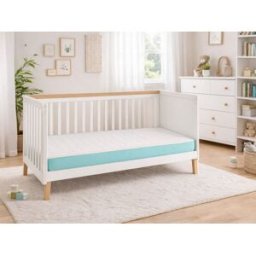 Colchón de cuna de espuma dormissimo eko baby 70x140 altura 11 cm