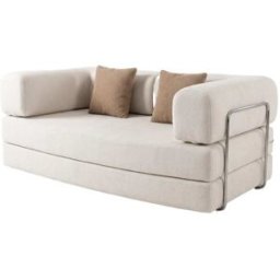 Coco Living Sofá kaia convertible - blanco/arena