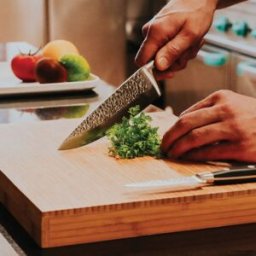 Sabatier Trompette Juego de 4 cuchillos de cocina acero inoxydable negro