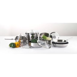 Cuisinox Sartén totalmente de acero inoxidable de 28 cm acero inoxydable acero