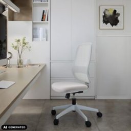 hjh OFFICE Silla de oficina profesional tela / tejido de malla topo