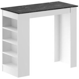 Habitat & Jardin Mesa de comedor blanco 117 x 54 x 102 cm