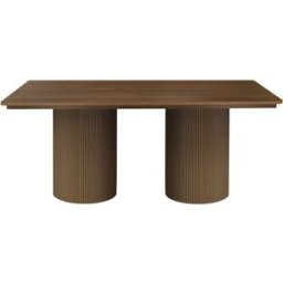 Habitat & Jardin Mesa de comedor marrón 180 x 100 x 76 cm