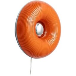 Lindby Lámpara de pared led de vidrio amarillo