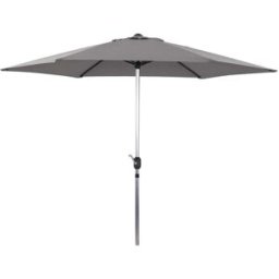 Habitat & Jardin Parasol gris 300 x 300 x 240 cm