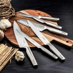 Sabatier Trompette Juego de 4 cuchillos de cocina acero