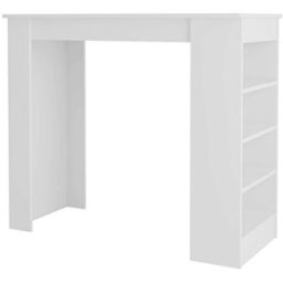 Habitat & Jardin Mesa de comedor blanco 117 x 54 x 101,8 cm