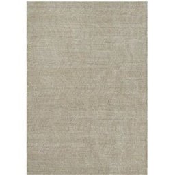 Wecon Home Alfombra de pura lana tejida a mano crema 140x200