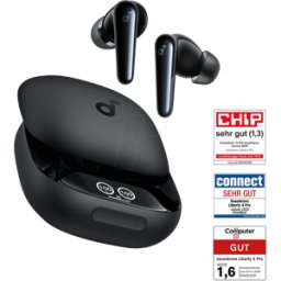 SOUNDCORE S-CORE A3954G11 - Auriculares, in-ear, Bluetooth, Liberty 4 Pro, negro mate