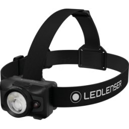 LEDLENSER 503319 - Linterna frontal, HF6R, 600 lm, negra, batería recargable