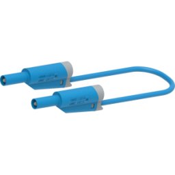 ELECTRO PJP PJP 2710-100BL - Cable de medición, 0,75 mm², 1,0 m, azul, apilable