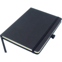 KANGARO 552641 - Cuaderno, a cuadros 5 mm (A5), 96 hojas, negro