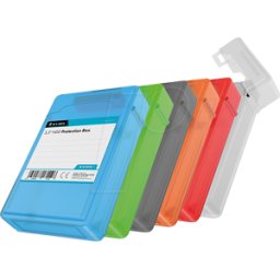 ICYBOX ICY IB-AC602B-6 - Caja de protección de discos duros, juego de 6, para 3.5