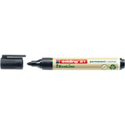 EDDING 21SW - Rotulador permanente, recargable, negro