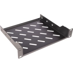 EQUIP EZFS10120B - Balda de 10", 1U, 200 mm, negro
