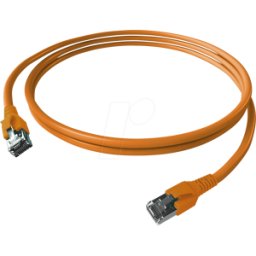 EASYLAN CP1KOBOBO0030 - Cable de conexión CAT.6a, S/FTP, FlexBoot, naranja, 3 m.
