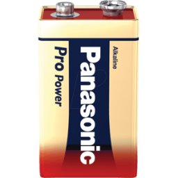 PANASONIC PAN EXP 9V - Pila alcalina, bloque de 9 V, paquete de 1
