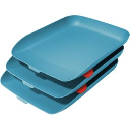 LEITZ 53582061 - Juego de cesta de cartas (3 cestas de letras + 2 elementos de ap