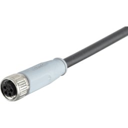 CONEC SAL8 RK42 - SAL M8x1, 4 pines, 2 m, acoplamiento de cable