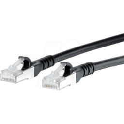 METZ CONNECT BTR 1308451500-E - Cable de interconexiones RJ45 Cat.6a S/FTP 1,5 m negro
