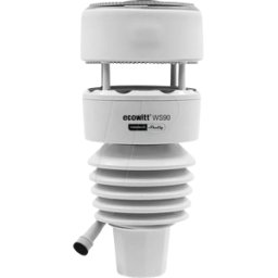 POWERED BY SHELLY PBS WS90 - Estación meteorológica 7 en 1 Ecowitt WS90, impulsada por Shelly