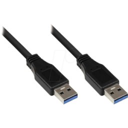GOOD CONNECTIONS GC 2712-S005 - Cable USB 3.0, conector macho a macho a macho, 0,5 m