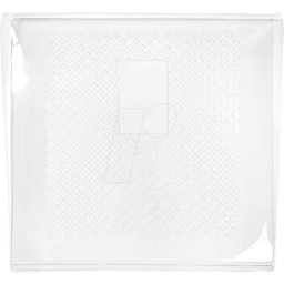 NEDIS N FFDT110AT61 - Bandeja colectora para frigorífico / congelador, transpar