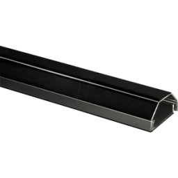 MYWALL MYW HZ3-1,1L - Canal de cables, 33 x 18 mm, 1,1 m, negro