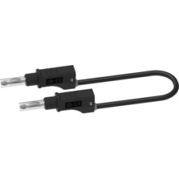 ELECTRO PJP PJP 2214/100N - Cable de medición con conectores banana, SIL 2,5 mm², 1 m